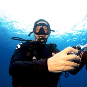 Justin Hartrey Diving Portrait